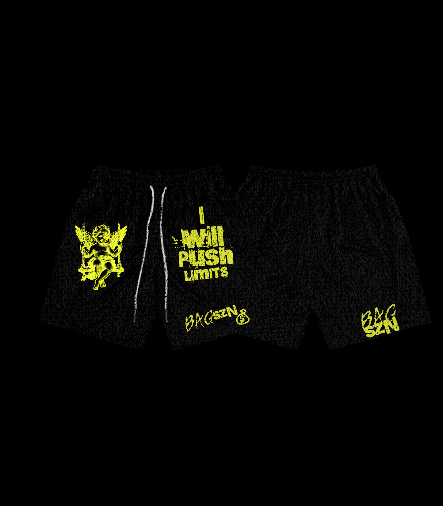 BAGSZN Shorts “I WILL PUSH LIMITS”