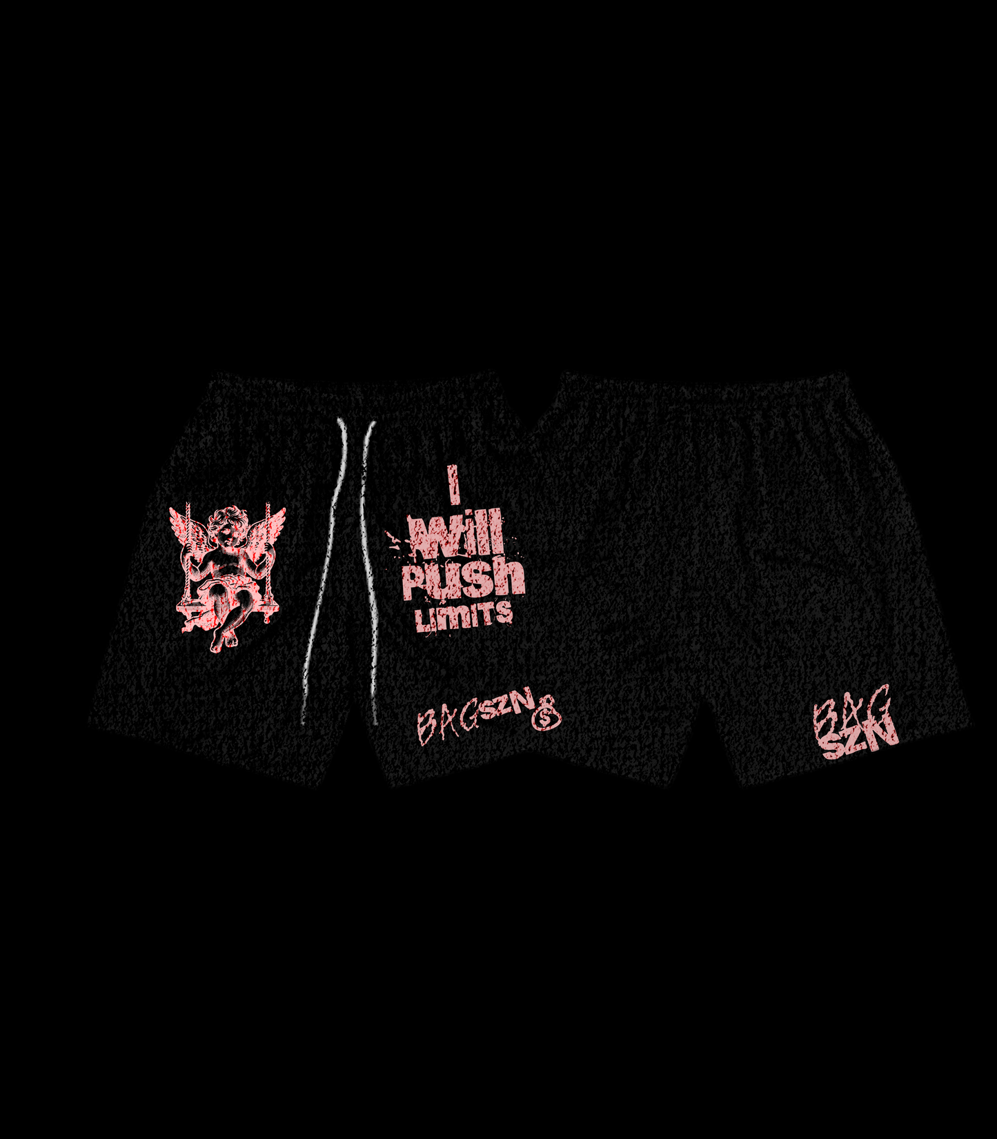 BAGSZN Shorts “I WILL PUSH LIMITS”